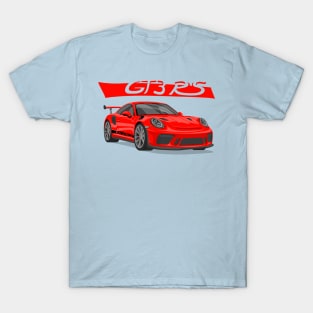 car gt3 rs 911 red edition T-Shirt